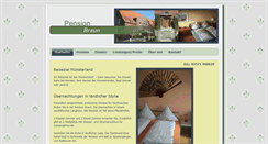 Desktop Screenshot of pension-greven.de